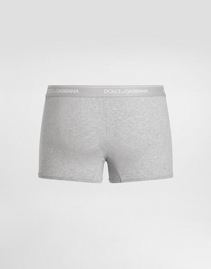Dolce & Gabbana 弹力平纹针织中腰平角内裤（3件入） 多色 M9D82JONN95