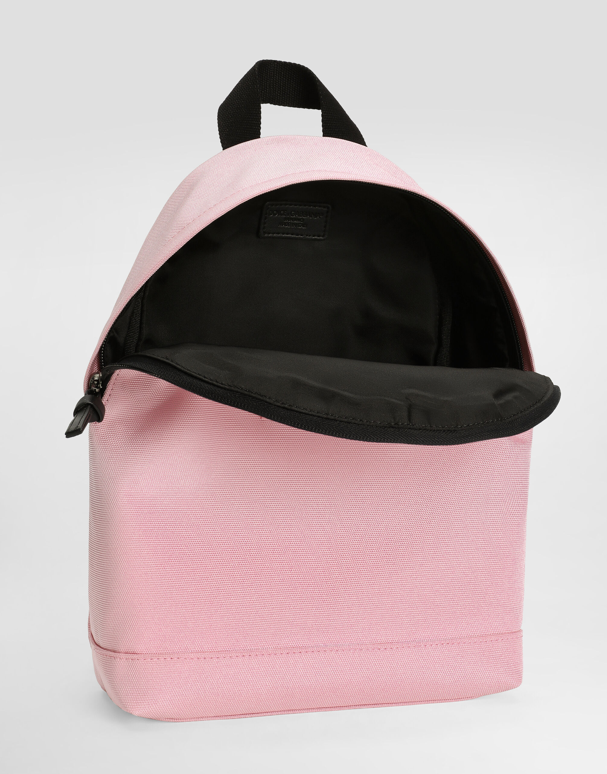 Nylon backpack with DG patch in Pink for Boys | Dolce&Gabbana® US