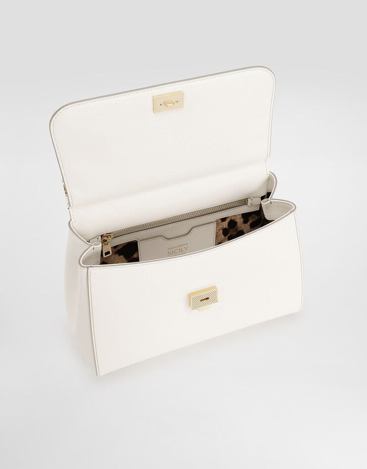 Dolce & Gabbana Large Sicily handbag White BB6002B1001