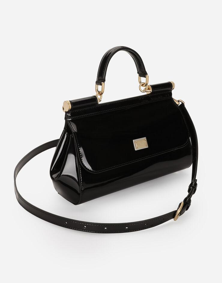 Dolce & Gabbana Borsa a mano Sicily allungata Nero BB7652B1471