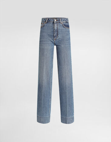 Dolce & Gabbana 5-pocket denim trousers Multicolor FTC79DG8NR5