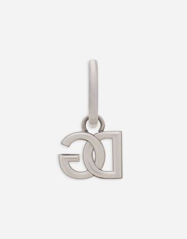 Dolce & Gabbana Single DG logo earring Silver WEO5L2W1111