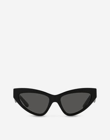 Dolce & Gabbana DG Crossed Sunglasses Black BB6003A1001