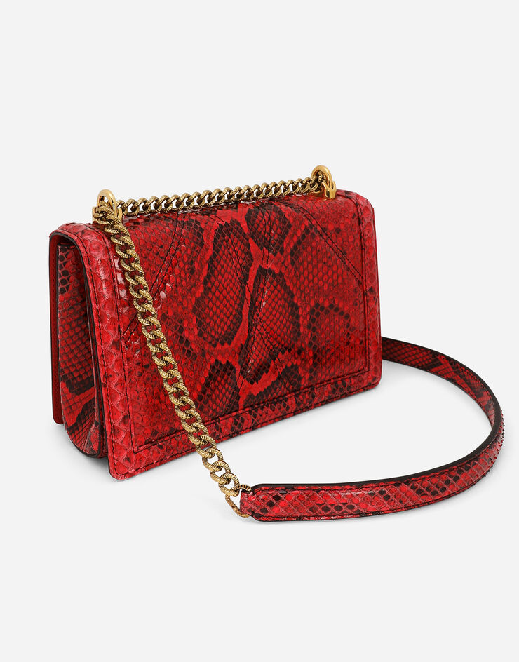 Dolce&Gabbana Schultertasche Devotion mittelgroß Rot BB7158A2Y43