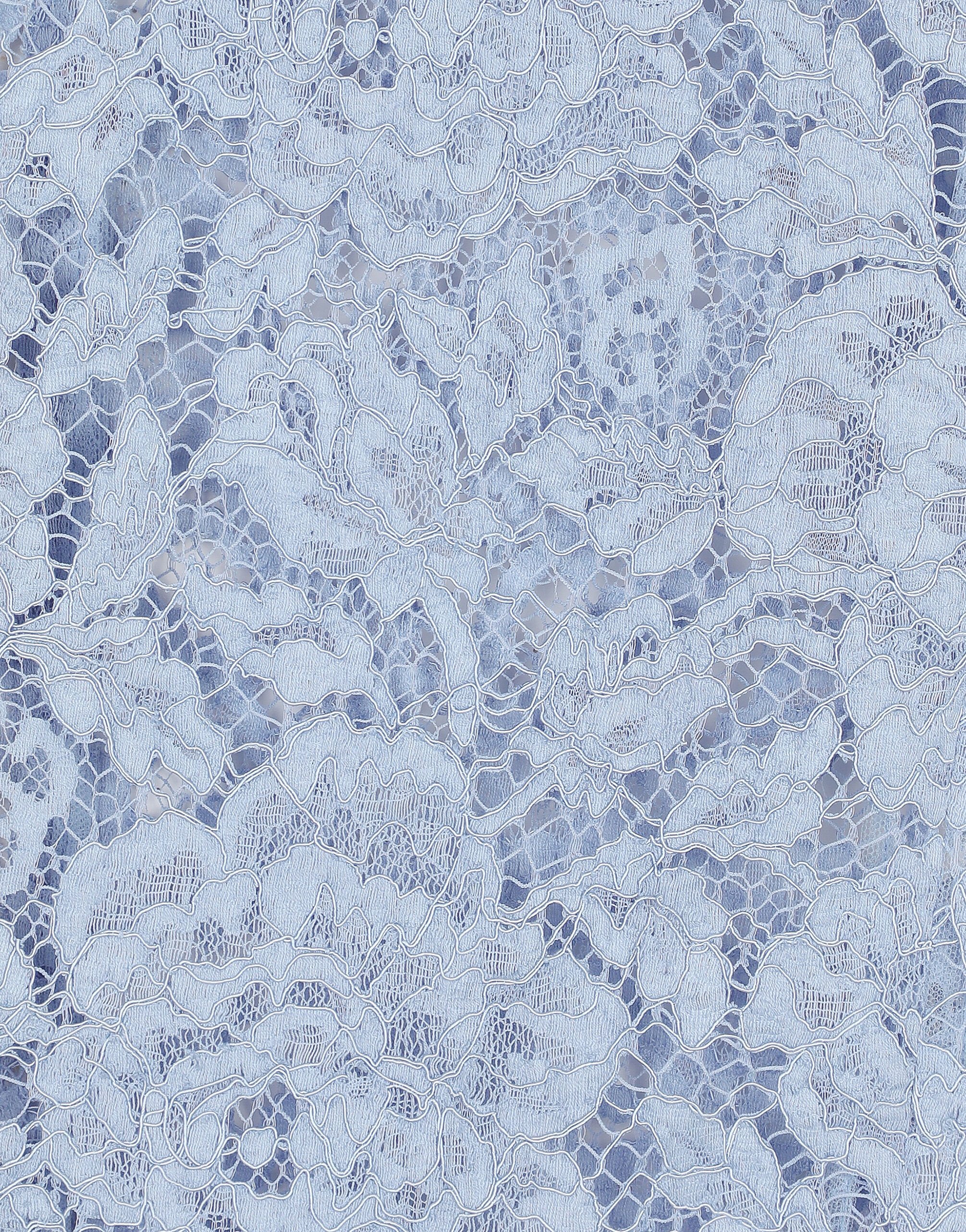 Tailored branded floral cordonetto lace pants with DG logo