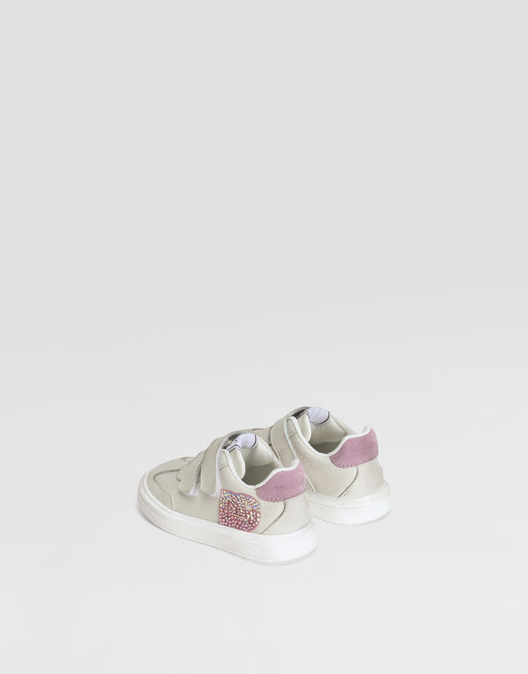 Dolce & Gabbana Sneakers DG Original aus Kalbsleder mit DG-Logo Mehrfarbig DN0219AW775