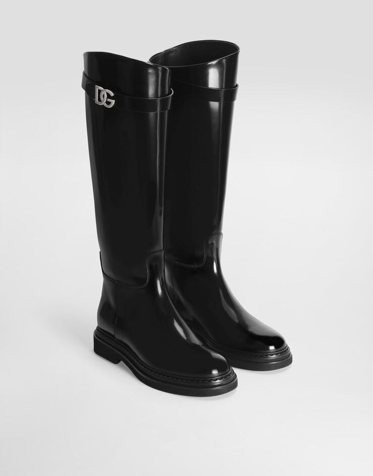 Dolce & Gabbana Calfskin boots Black CU1141A5185