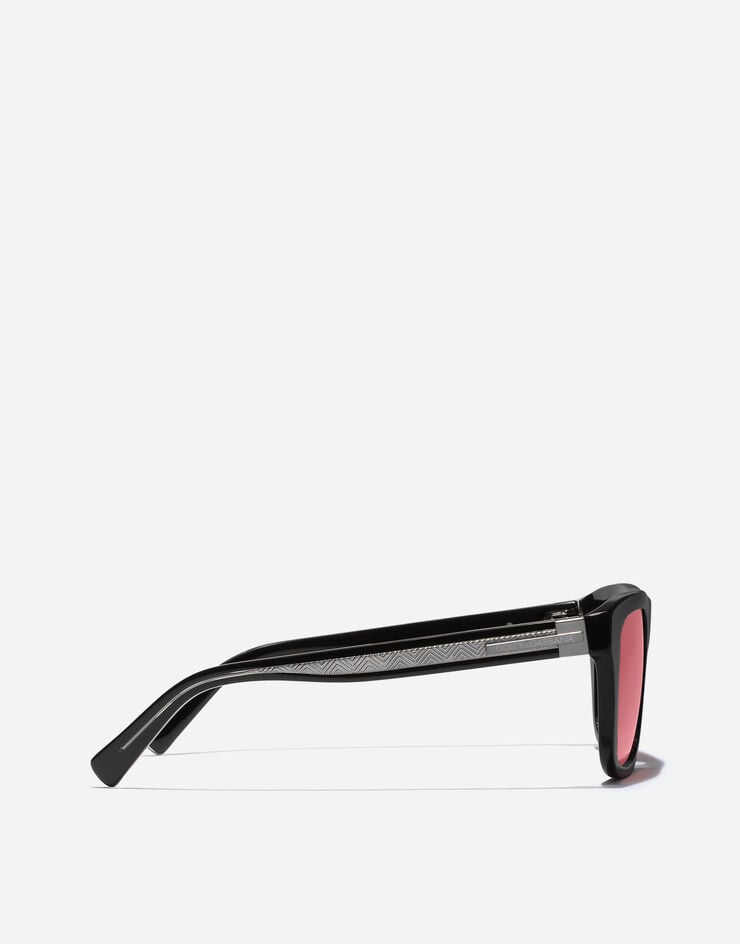 Dolce & Gabbana Lunettes de soleil Carretto Dolce & Gabbana Lunettes de soleil Carretto Black VG4545VP175