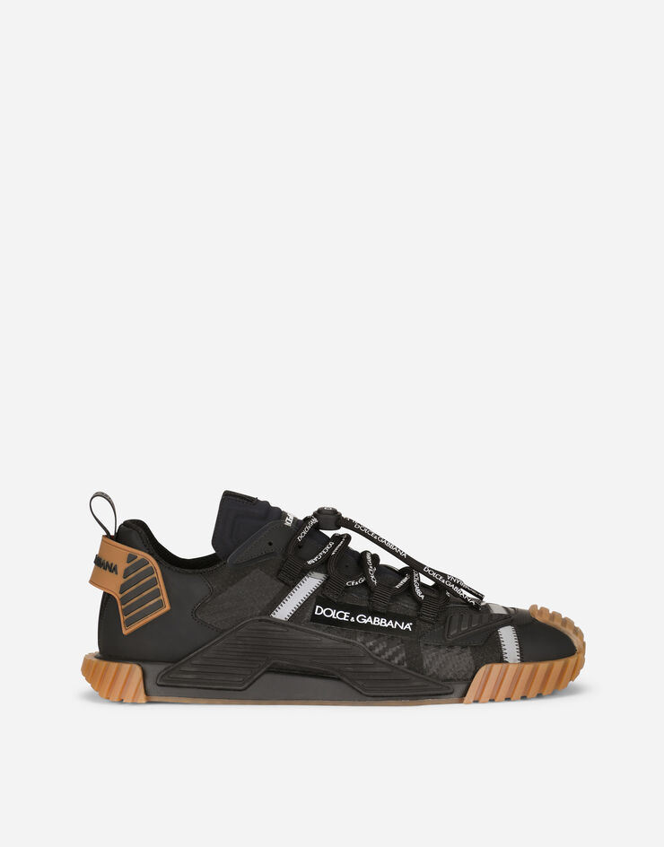 Dolce & Gabbana NS1 sneakers in mixed materials BLACK CS1770AJ969