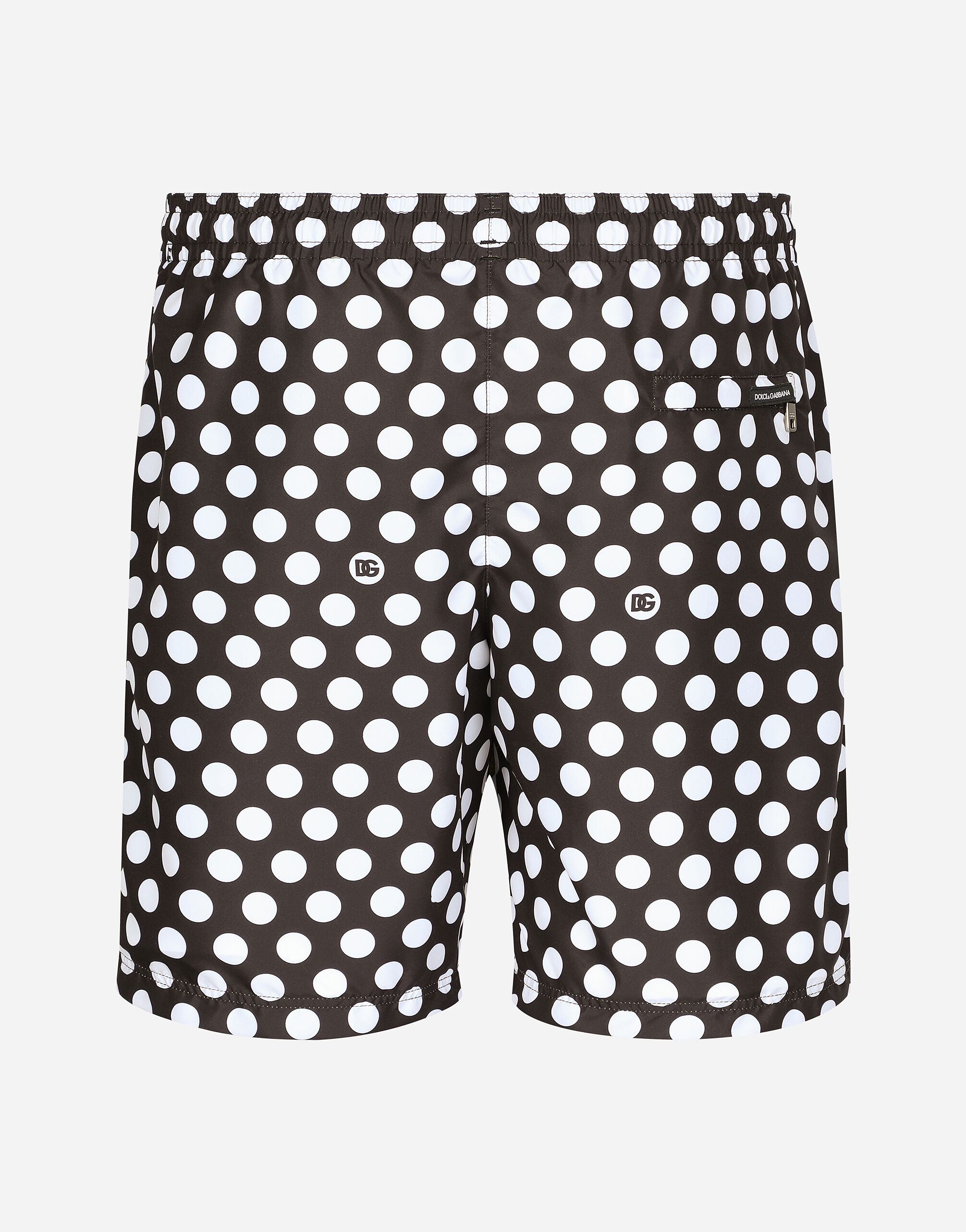 Mens polka dot swim trunks deals