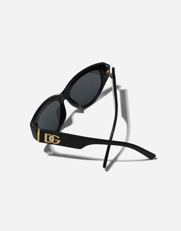 Dolce & Gabbana DG Crossed Sunglasses Black VG4514VP187
