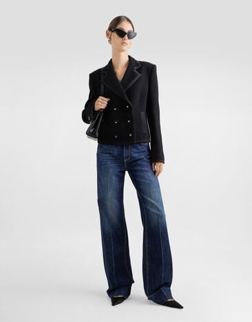 Dolce & Gabbana Denim cigarette jeans Multicolor FTC79DG8LY9