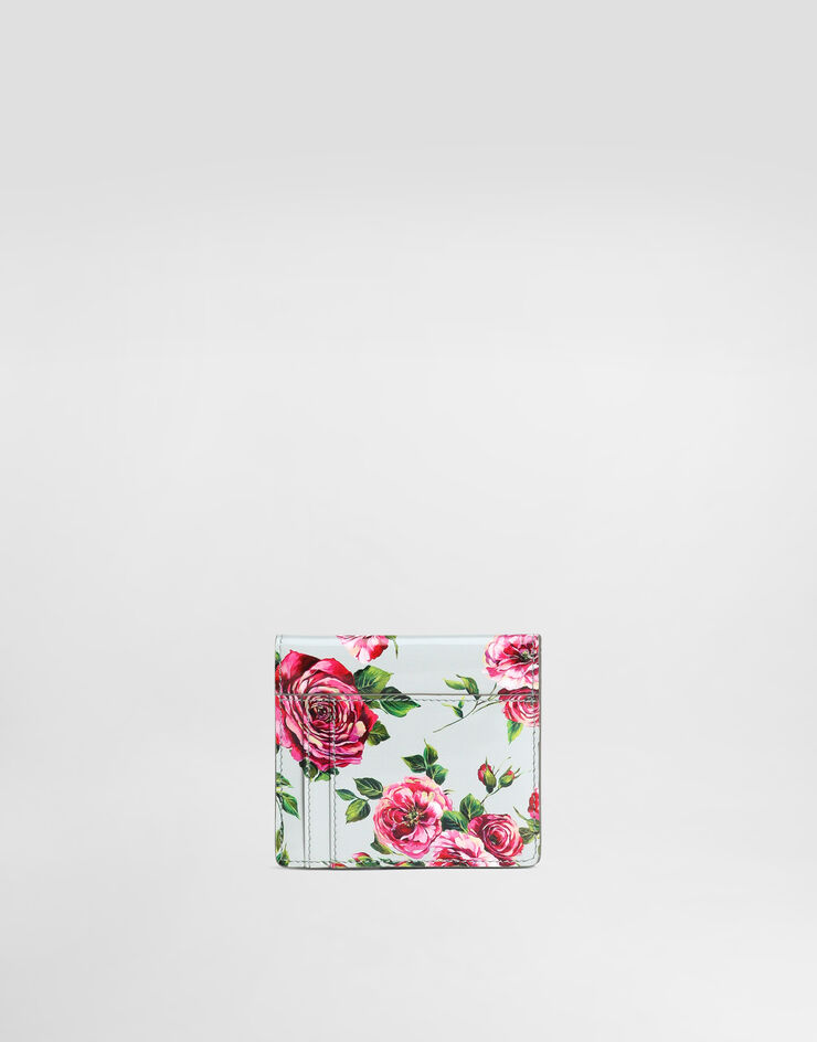 Dolce & Gabbana 亮泽小牛皮钱包 版画 BI3339A6O23