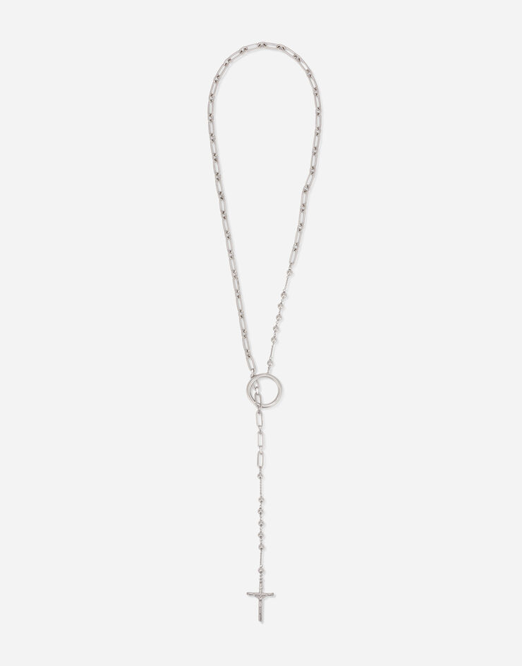 Dolce & Gabbana Halskette mit Kreuzen Silber WNN7S9W1111
