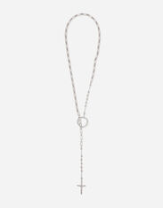 Dolce&Gabbana Cross necklace Black BC4644AX622