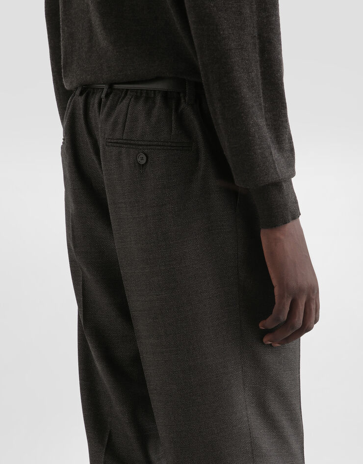 Dolce & Gabbana سروال صوف Dolce & Gabbana سروال صوف رمادي GV4EETFU25E