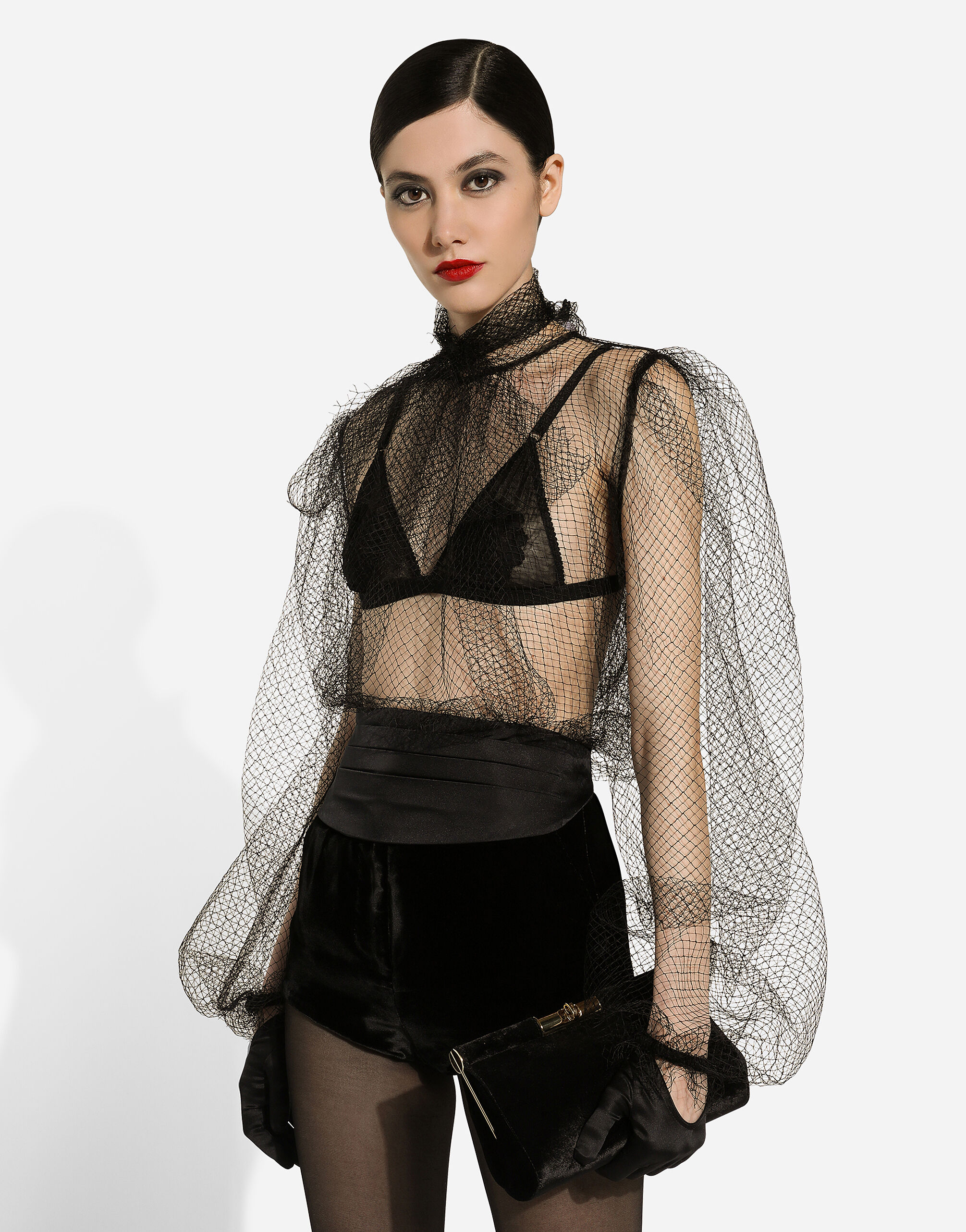 Medium Marlene shoulder bag in Black for Women