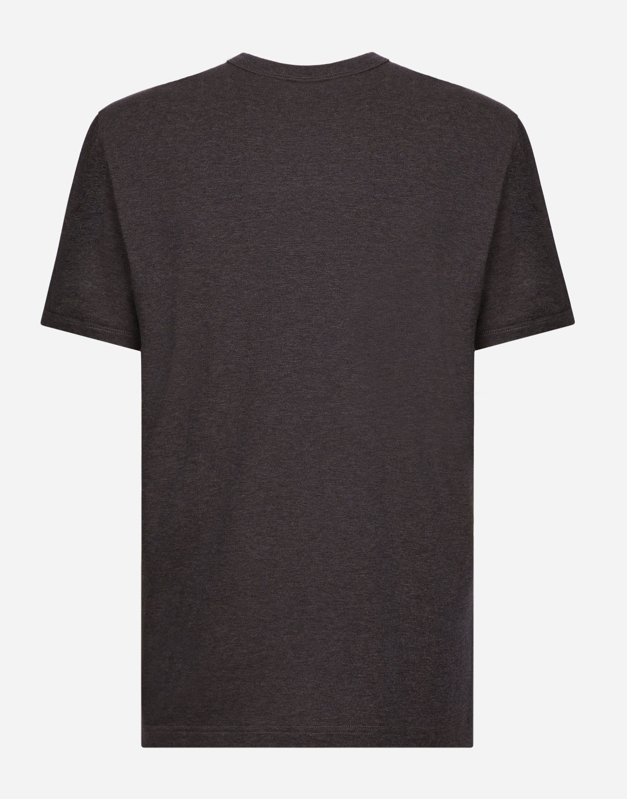 남성용 그레이 T-SHIRT M/CORTA GIRO | Dolce&Gabbana®