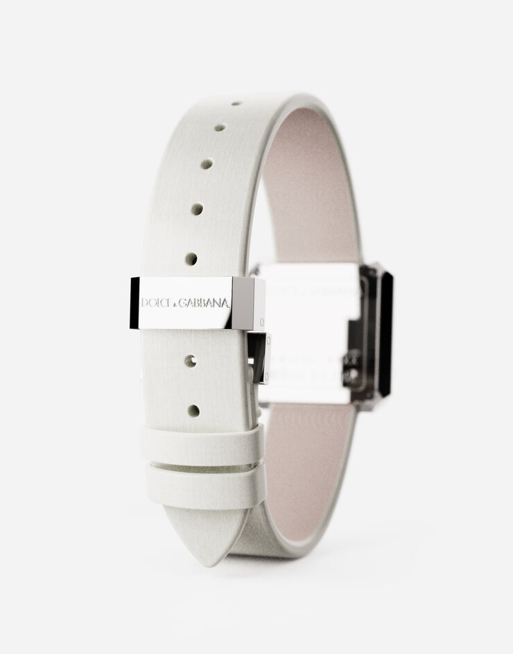 Dolce & Gabbana Sofia steel watch with colorless diamonds Цвет Слоновой Кости WWJC2SXCMDT