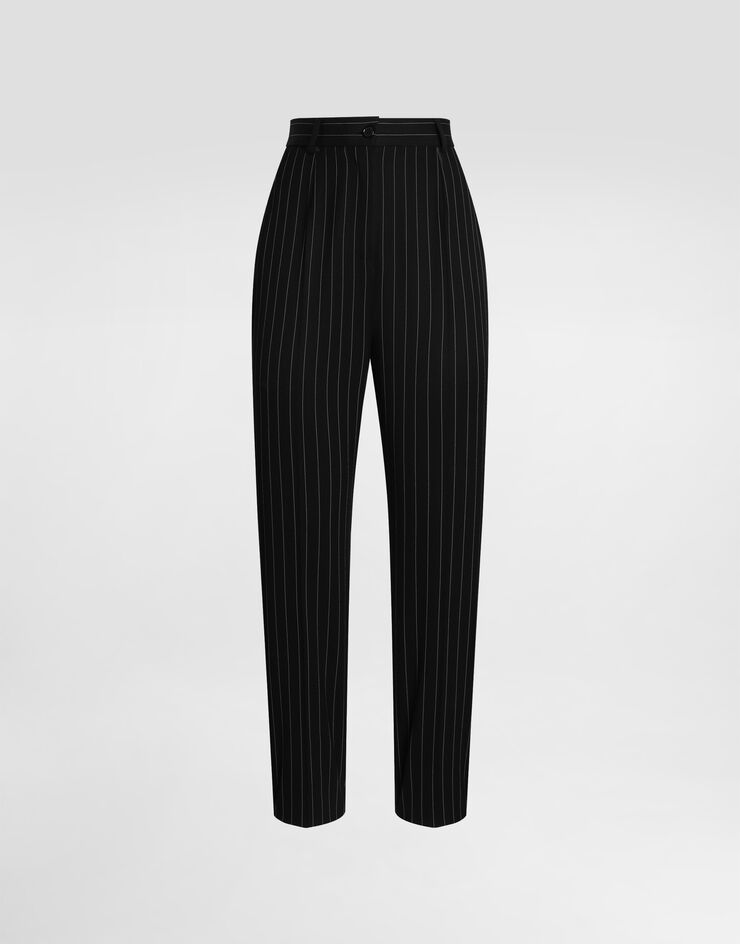 Dolce & Gabbana Pinstripe wool trousers Dolce & Gabbana Pinstripe wool trousers Multicolor FTAM2TFRZAT