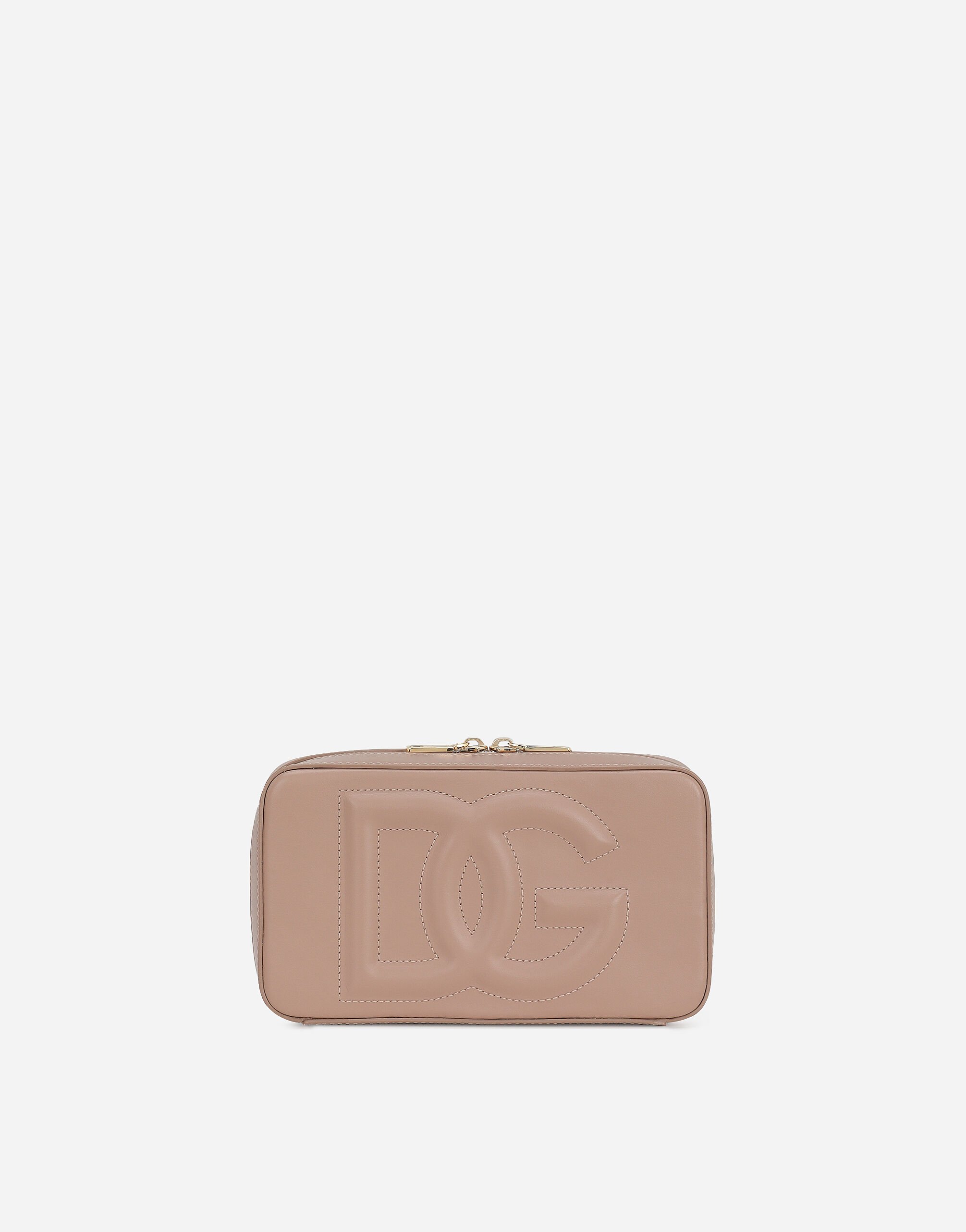 Dolce & Gabbana Small DG Logo camera bag Pale Pink BB6711AV893