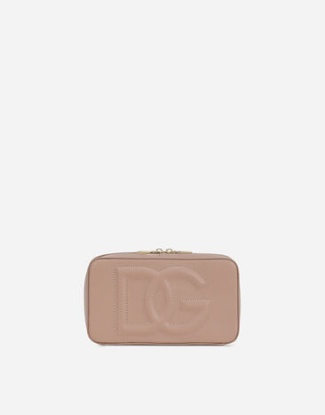 Dolce & Gabbana Small DG Logo camera bag Pale Pink BB7289AW576