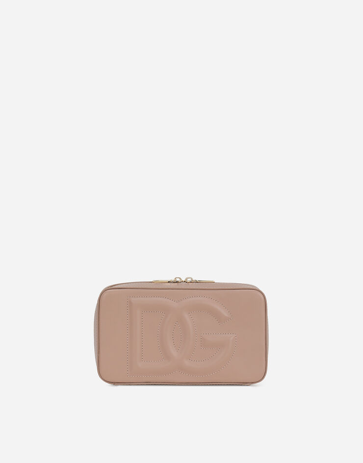 Dolce & Gabbana Camera bag DG Logo petit format Rose Pâle BB7289AW576