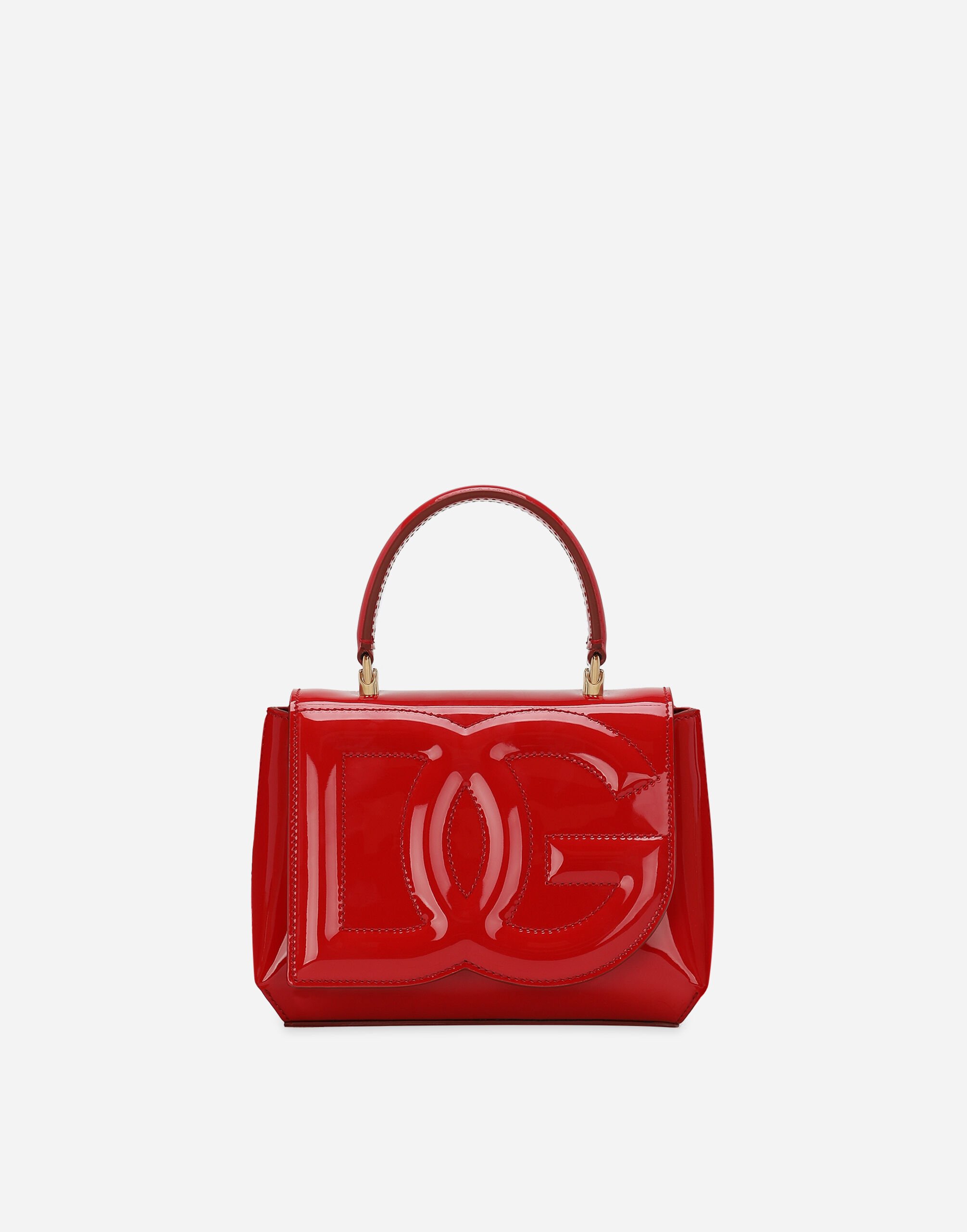 Dolce & Gabbana DG Logo Bag 顶部手柄手袋 黑 BB6711AV893
