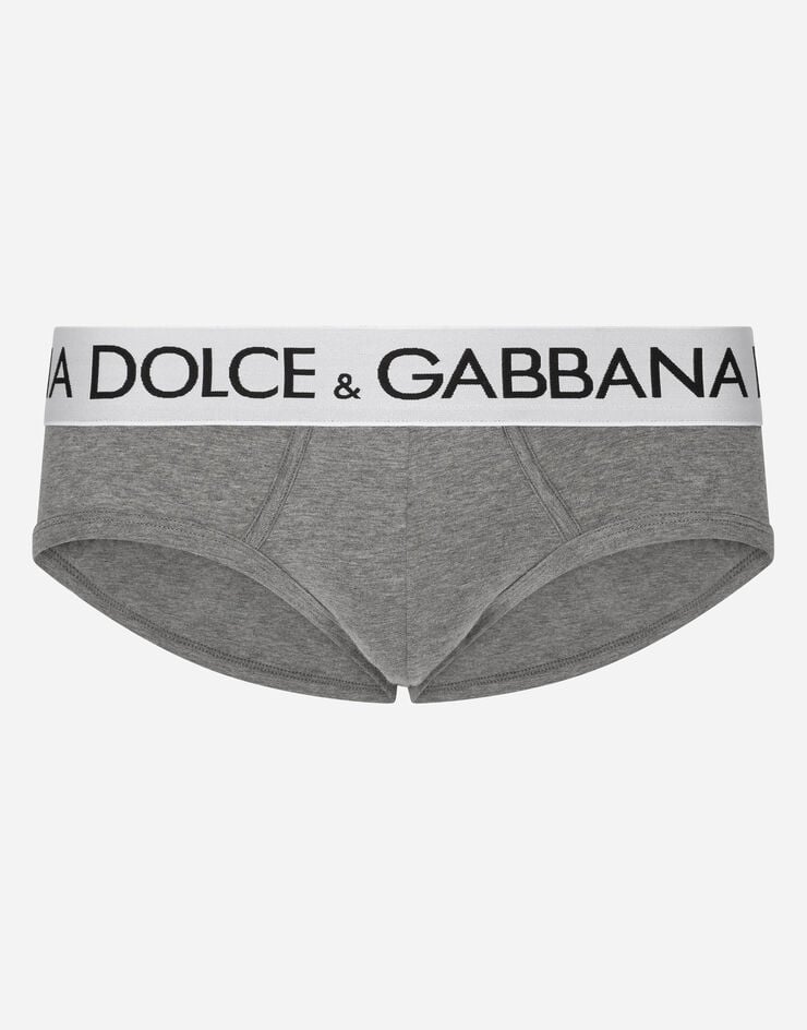 Dolce & Gabbana Two-way stretch jersey Brando briefs Grey M3D04JOUAIG