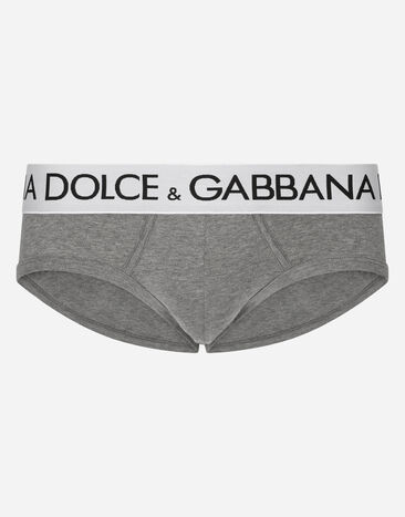 Dolce & Gabbana Two-way stretch jersey Brando briefs Grey M9C07JONN95