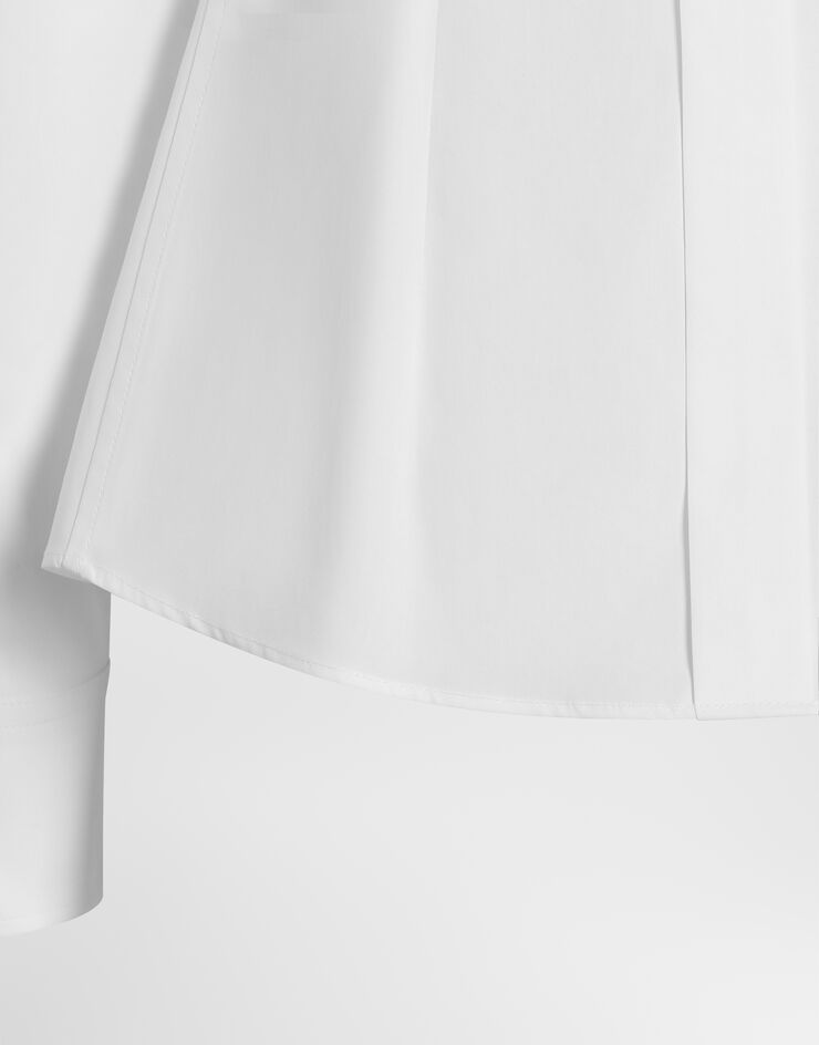 Dolce & Gabbana Camisa en popelina Dolce & Gabbana Camisa en popelina White F5T78ZFUEFM