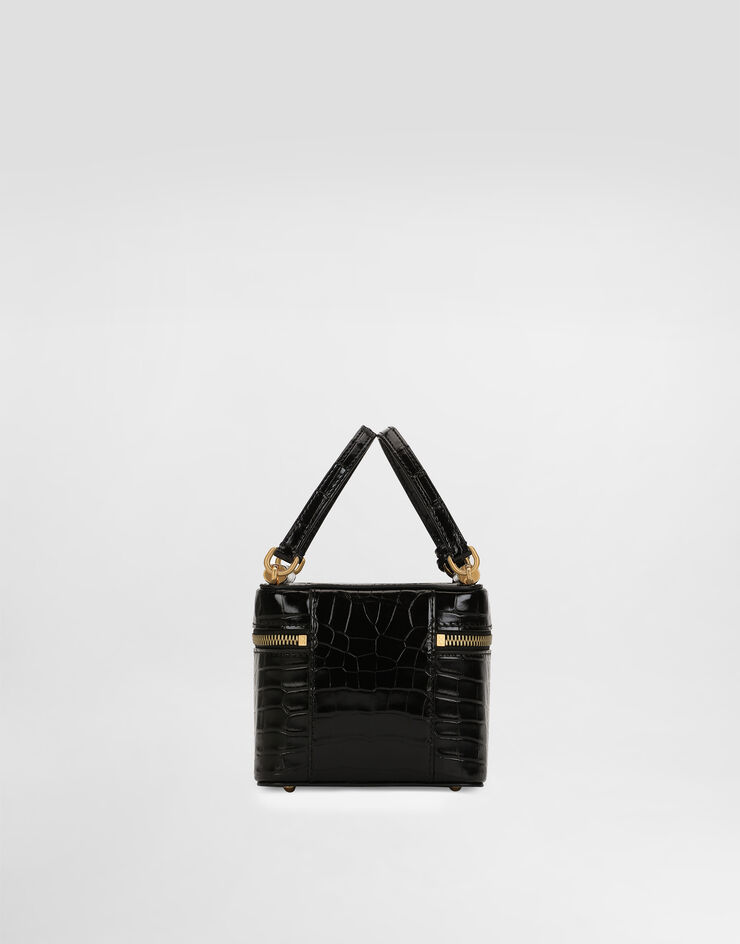 Dolce & Gabbana Sicily handbag in alligator leather Black BB7715B2EM0
