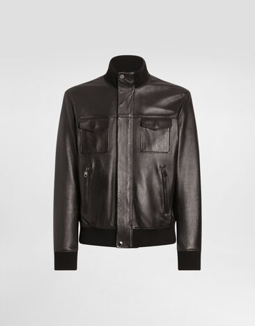 Dolce & Gabbana Lambskin bomber jacket  G9CHULHUL18