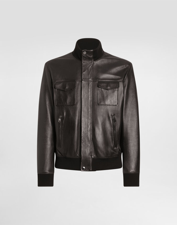 Dolce & Gabbana Lambskin bomber jacket  G9CHULHUL18