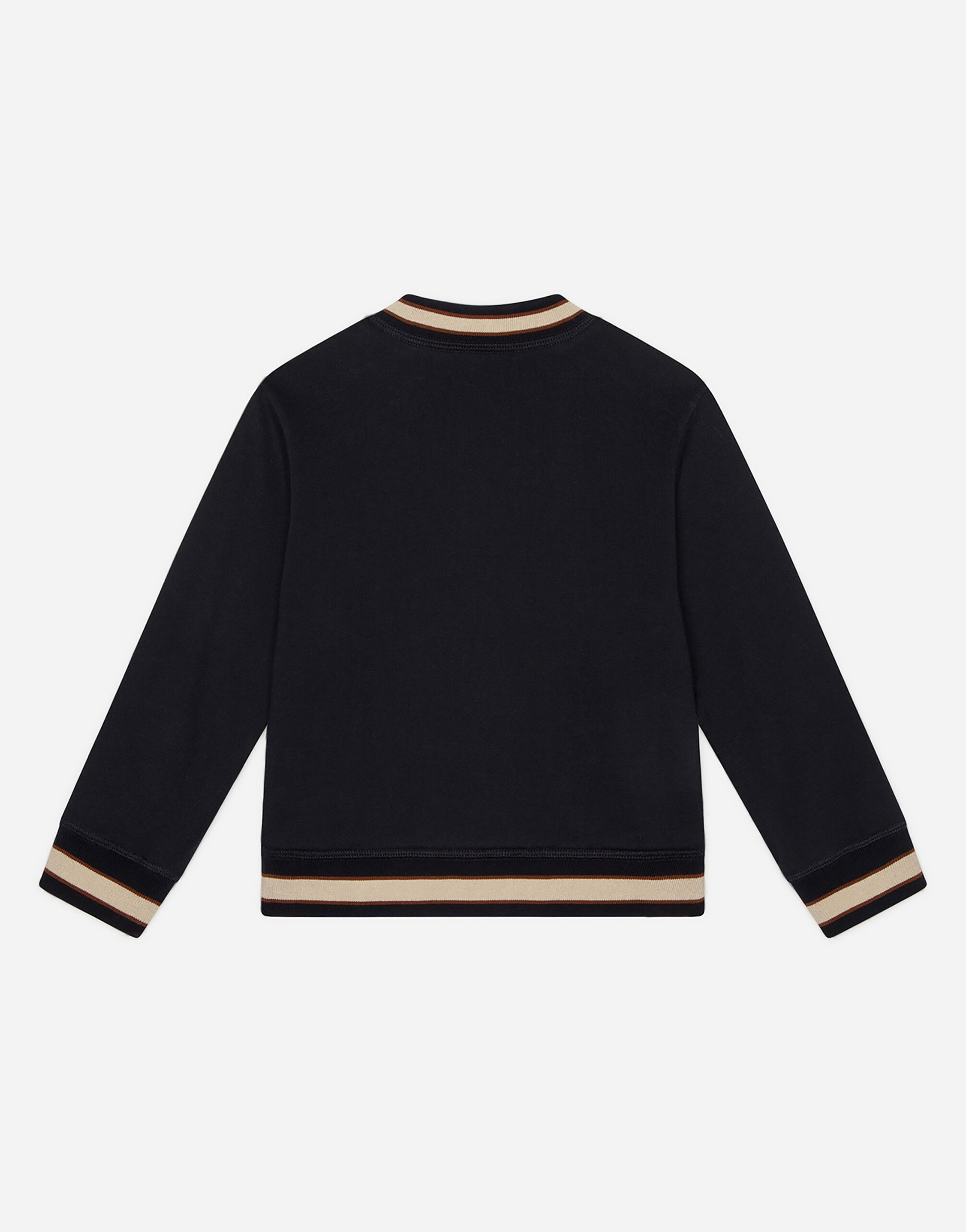 【Dolce & Gabbana】ジップアップジャケット パッチ ジップアップジャケット ジャージー DGパッチ