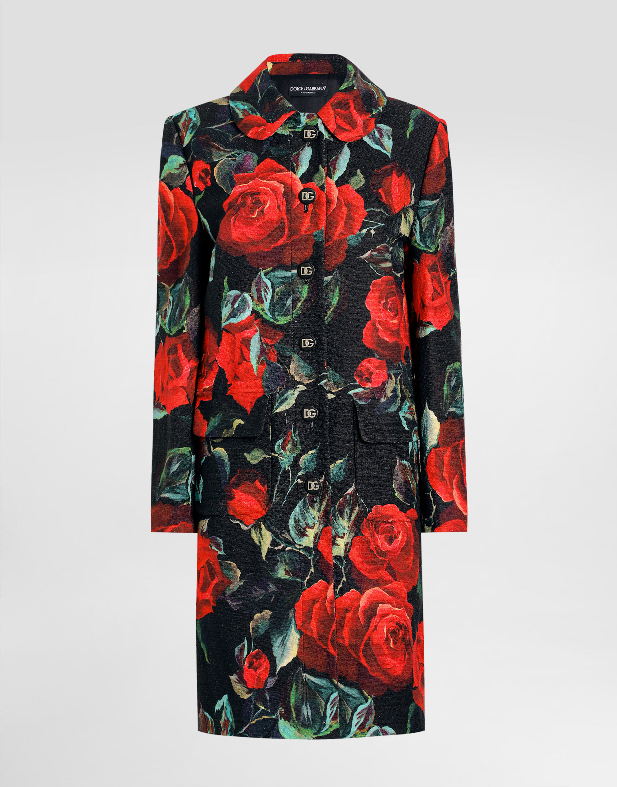 コート Dolce & Gabbana COAT (F0E2QTFU292 N0000) Dolce & Gabbana Coats for Women | Sale Up To 70% Off