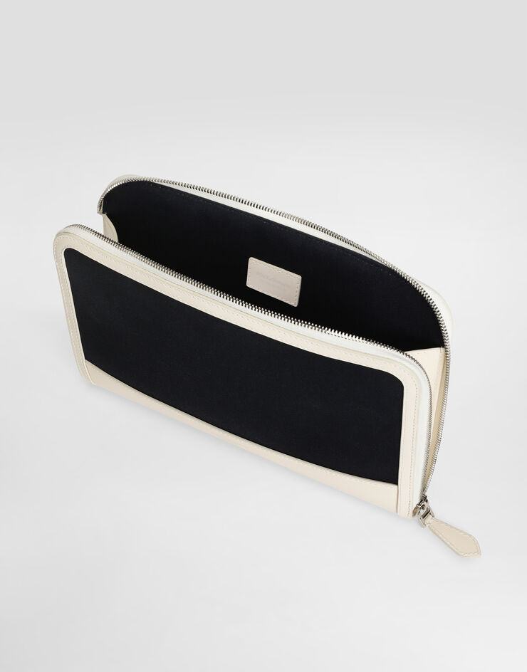 Dolce & Gabbana Atene cotton clutch bag Multicolor BM2528A0754