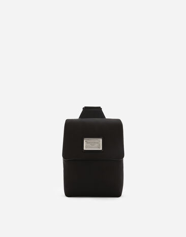 Dolce & Gabbana حقيبة خصر نايلون أسود BP0330AG219