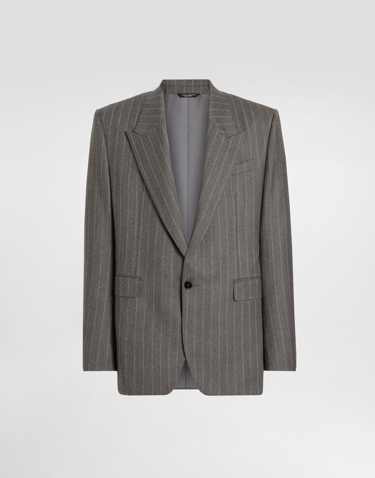 Dolce & Gabbana Palermo single-breasted pinstripe wool jacket Dolce & Gabbana Palermo single-breasted pinstripe wool jacket G2VN6TFR23W