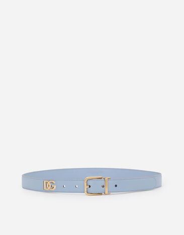 Dolce & Gabbana Cintura con logo DG Celeste BE1351AQ420