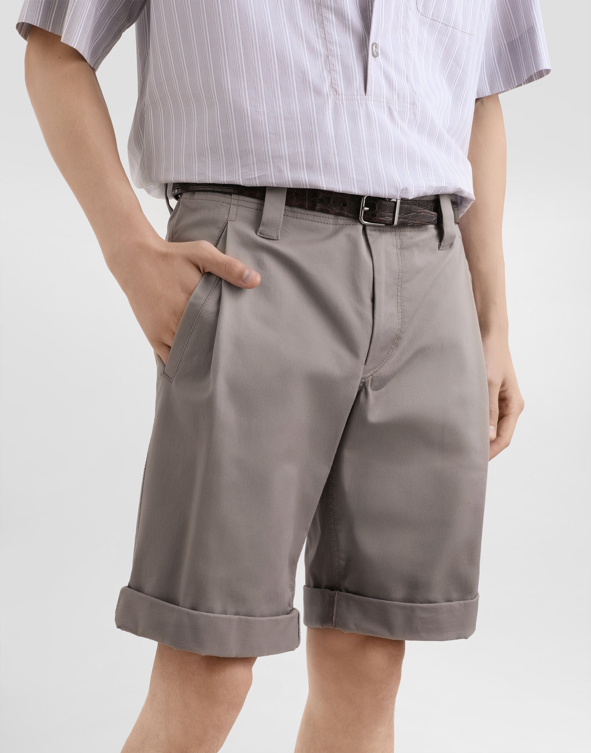 Cotton bermuda shorts - thumbnail 4