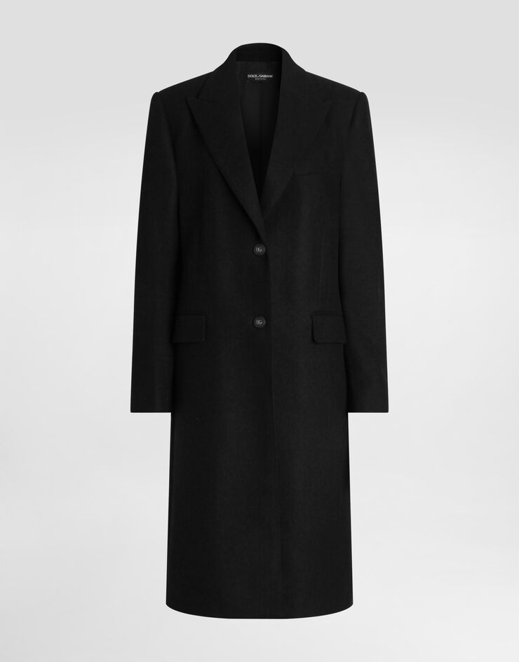 Dolce & Gabbana 코트 양모 소재 블랙 F0W6GTHU2B0
