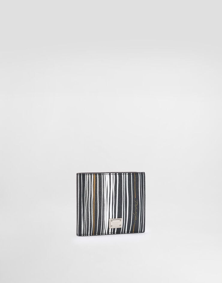 Dolce & Gabbana Stripe-print calfskin wallet Dolce & Gabbana Stripe-print calfskin wallet Multicolor BP3102A0692