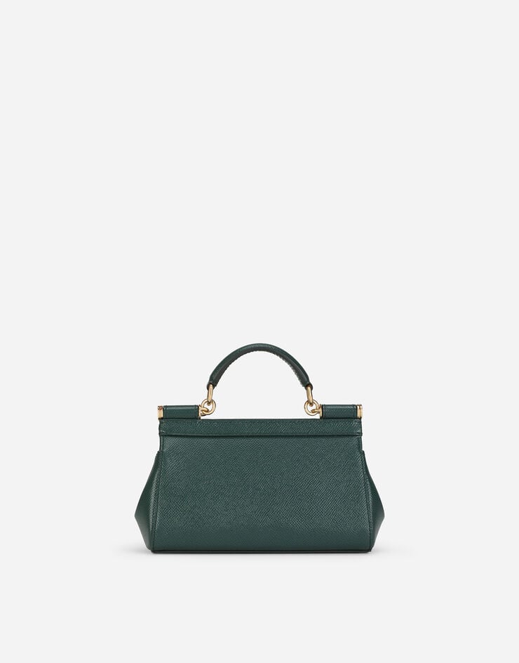 Dolce & Gabbana Маленькая сумка Sicily с короткой ручкой зеленый BB7116A1001