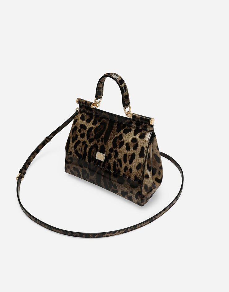 Dolce & Gabbana  Henkeltasche Sicily mittelgroß Animal-Print BB6003AM568