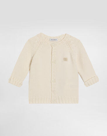 Dolce & Gabbana Wool cardigan Beige L1KWH6JDVDM