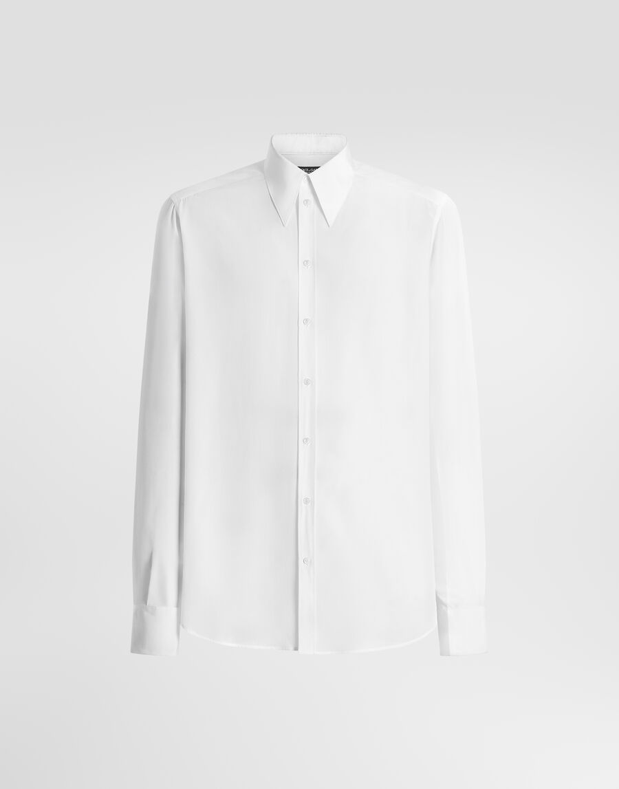 Gold crêpe de chine shirt