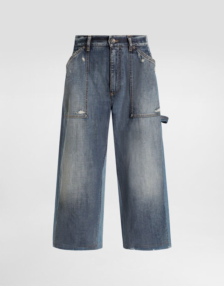 Dolce & Gabbana Denim bermuda Multicolor FTDGGDG8OD4