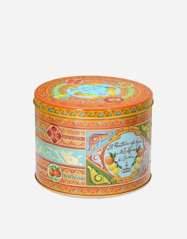 Dolce & Gabbana Panettone with Sicilian Citrus fruits and Saffron Multicolor PN0500RED11