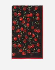 Dolce & Gabbana Cherry-print silk scarf (120x200) Multicolor FS215AGDAOU
